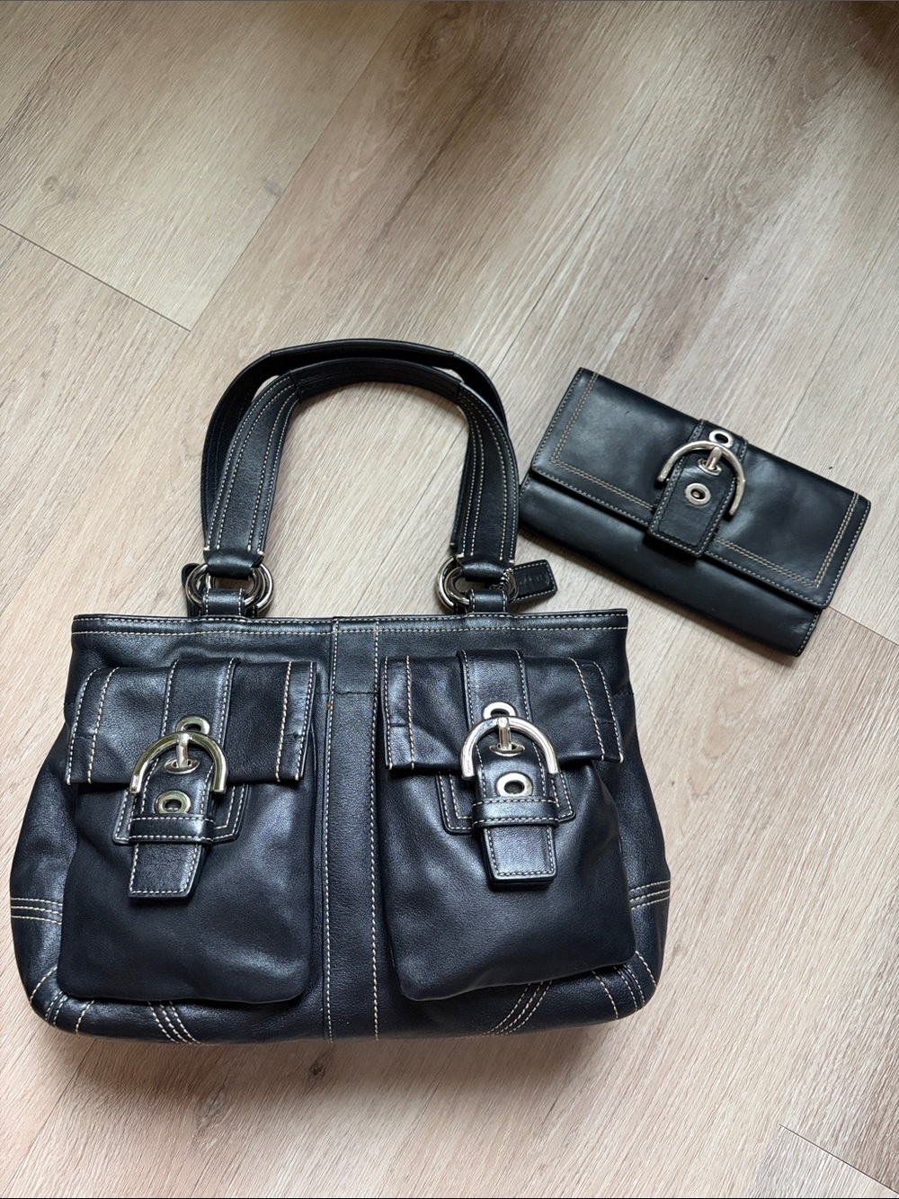 Coach Soho Double Pocket Purse with Wallet